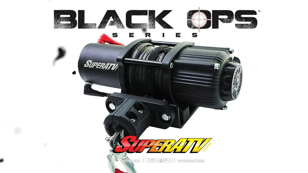 SuperATV Black Ops Winches