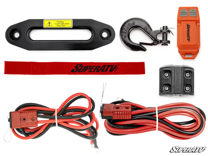 12,000 LB. WINCH (WITH WIRELESS REMOTE & SYNTHETIC ROPE)